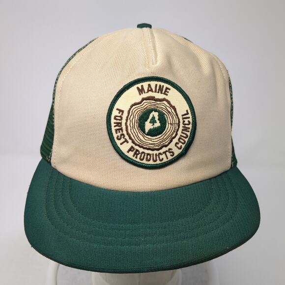 Maine Forest Products Council Snapback Trucker Hat Multicolor OS Adjustable - Picture 2 of 8